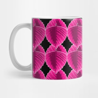 A beautiful and interesting leaf pattern. Mug